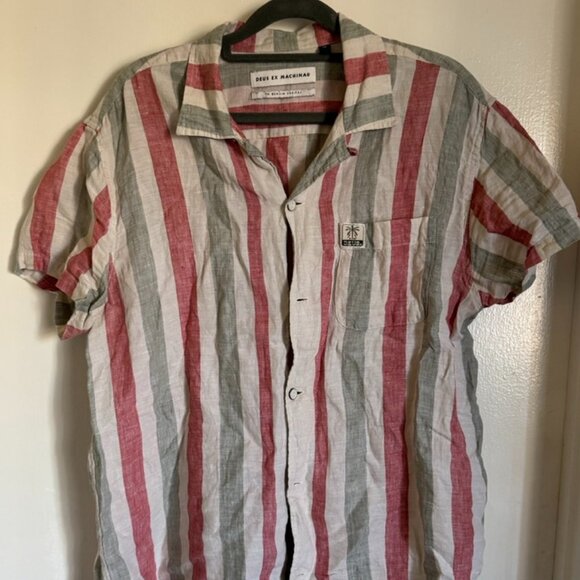 Deus Ex Machina striped shirt - Picture 1 of 3